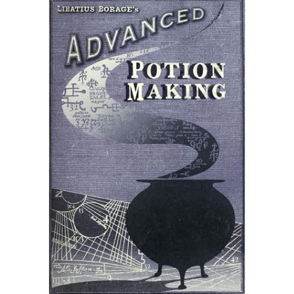 Advanced Potion-Making Hardcover Blank Notebook: 110 pages, 6x9